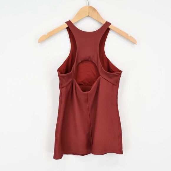 Athleta Intensity Support Top in SuperSonic Russet Brown Size Small - Picture 5 of 6